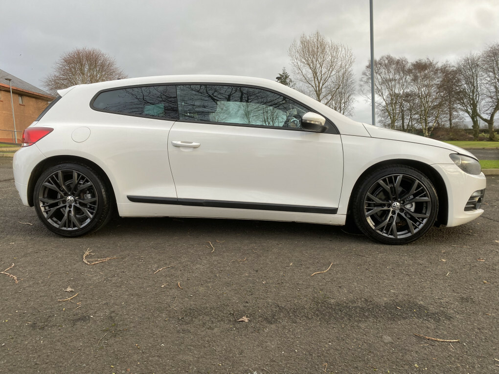 Volkswagen Scirocco Gt Bluemotion Technology Tdi White #3