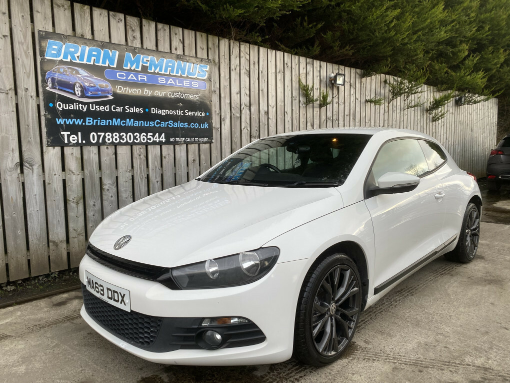 Volkswagen Scirocco Gt Bluemotion Technology Tdi White #2