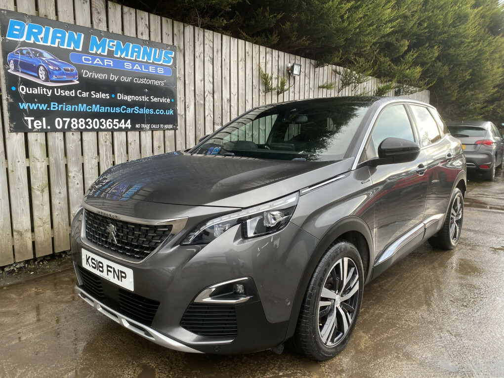 Peugeot 3008 Gt Line Blue Hdi Ss Grey #2