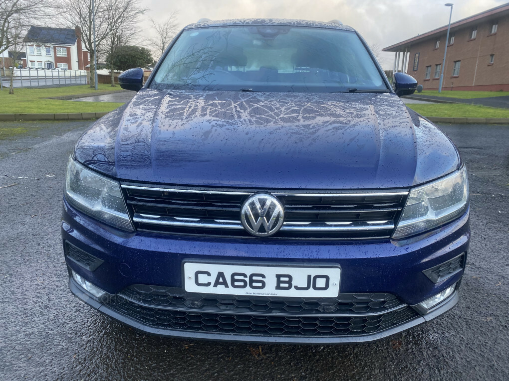 Volkswagen Tiguan Se Nav Tdi Bluemotion Technology CA66BJO Blue #4