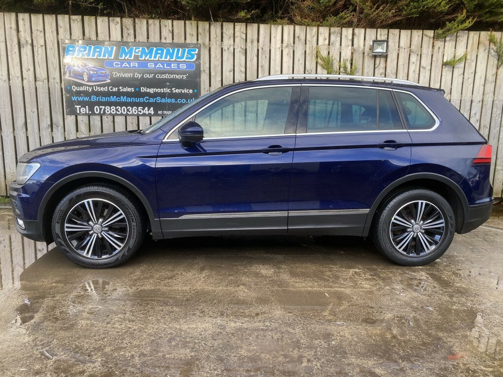 Volkswagen Tiguan Se Nav Tdi Bluemotion Technology Blue