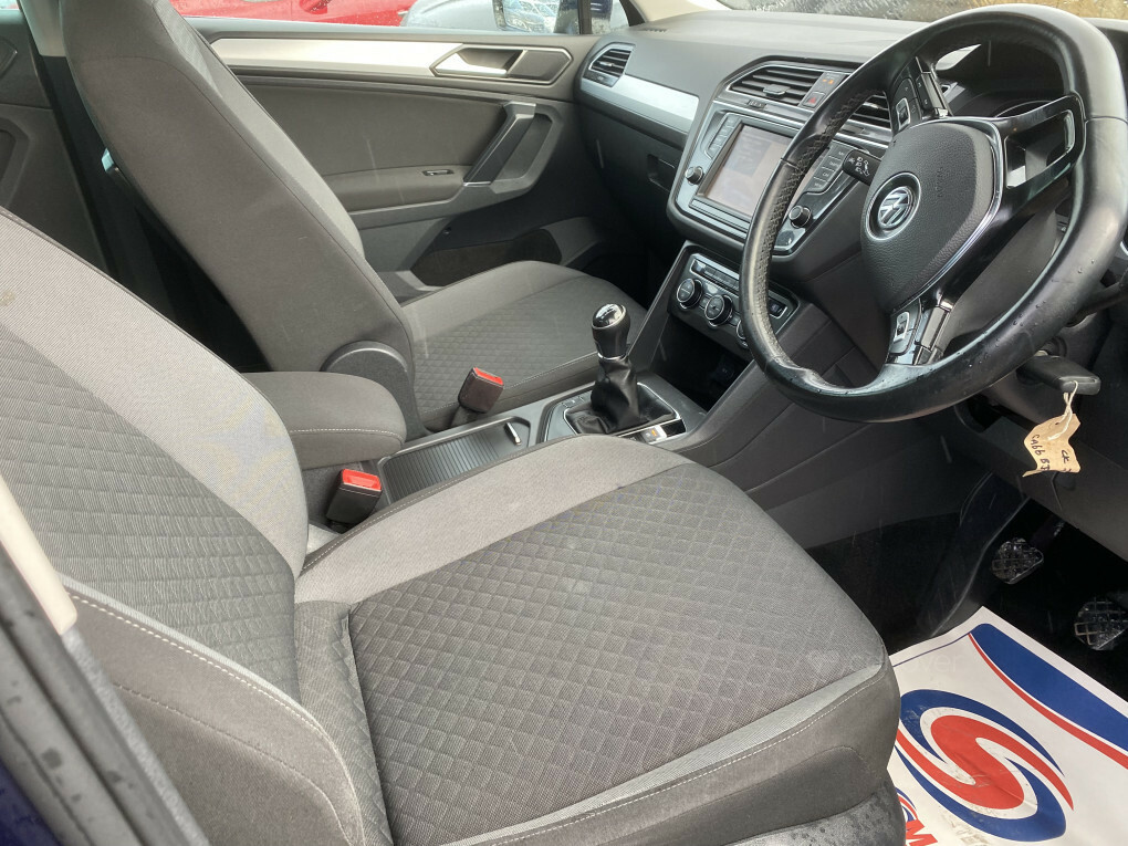 Volkswagen Tiguan Se Nav Tdi Bluemotion Technology CA66BJO Blue #6