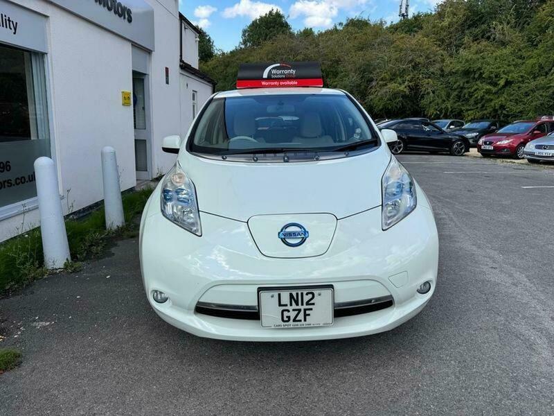 Nissan Leaf 24Kwh Hatchback White #3