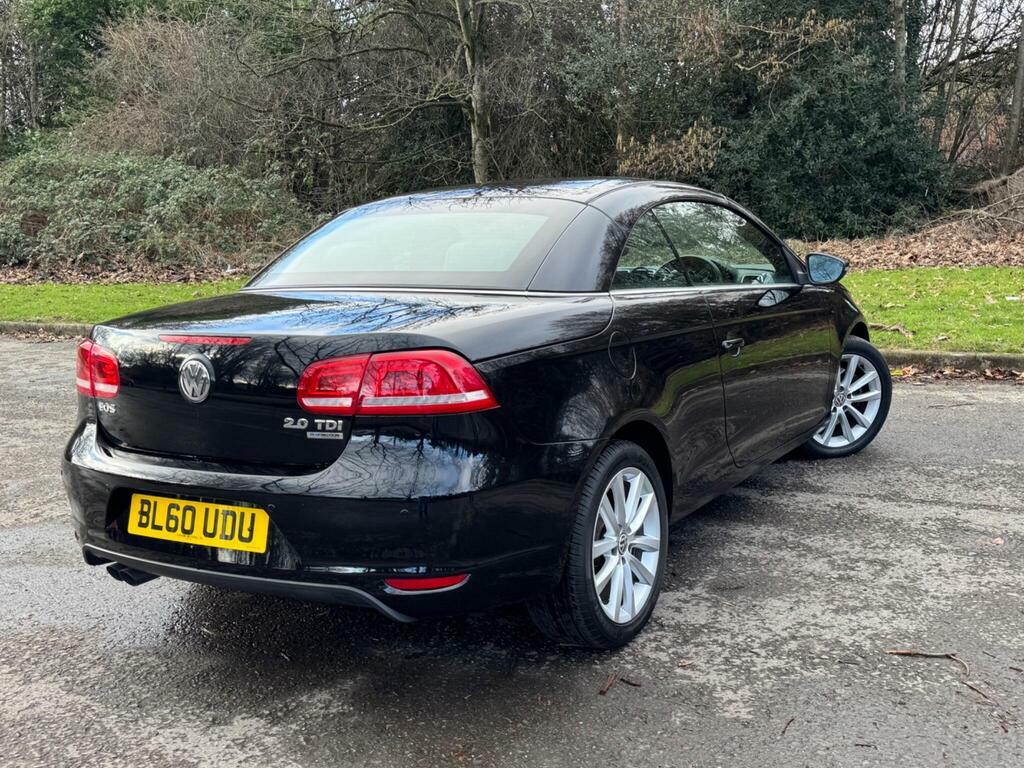 Volkswagen EOS 2.0 Tdi Bluemotion Tech Sport Cabriolet Euro 5 S Black #4