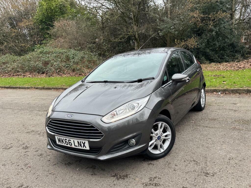 Ford Fiesta 1.0T Ecoboost Zetec Euro 6 S S MK66LNX Grey #4
