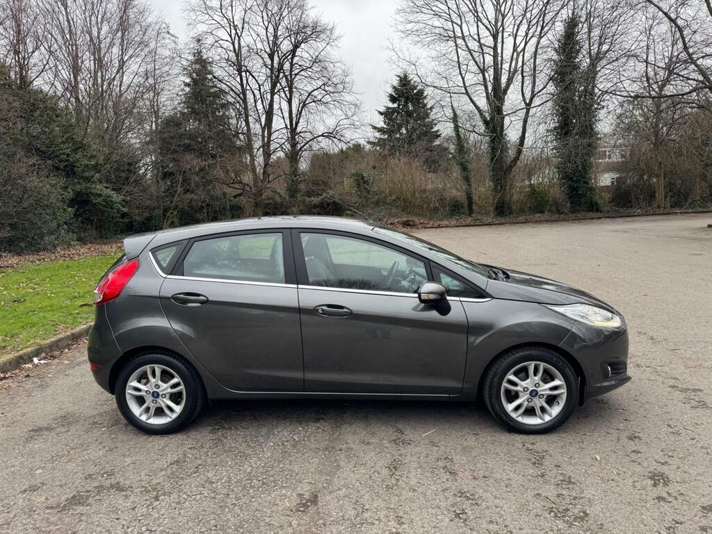 Ford Fiesta 1.0T Ecoboost Zetec Euro 6 S S MK66LNX Grey #2