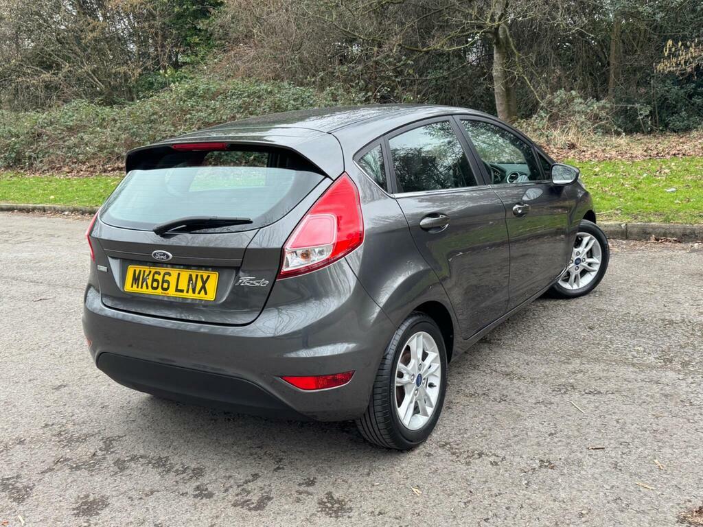 Ford Fiesta 1.0T Ecoboost Zetec Euro 6 S S MK66LNX Grey #3