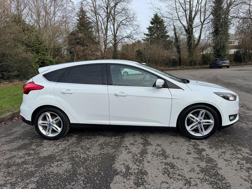 Ford Focus 1.0T Ecoboost Zetec Euro 6 S S BG65VVR White #2
