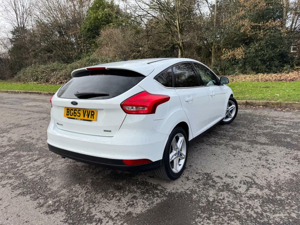 Ford Focus 1.0T Ecoboost Zetec Euro 6 S S BG65VVR White #3