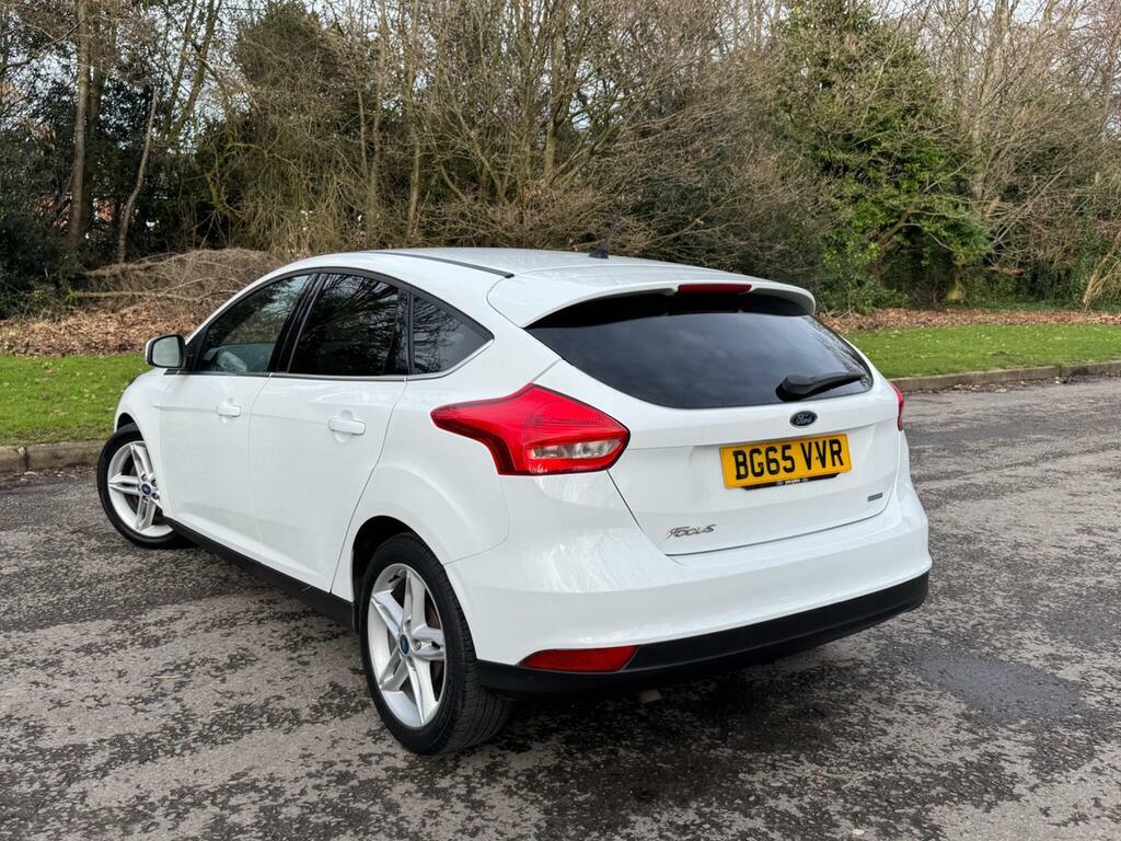 Ford Focus 1.0T Ecoboost Zetec Euro 6 S S BG65VVR White #6