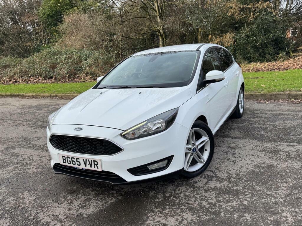 Ford Focus 1.0T Ecoboost Zetec Euro 6 S S BG65VVR White #4