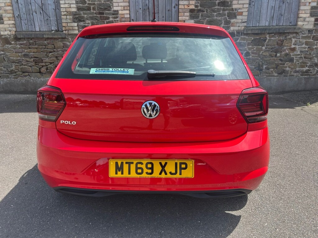 Volkswagen Polo 1.0 Tsi 95 Se MT69XJP Red #4