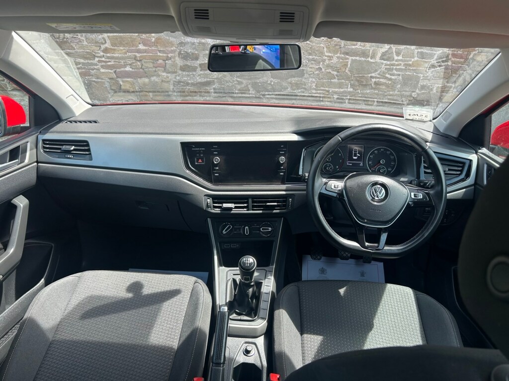 Volkswagen Polo 1.0 Tsi 95 Se MT69XJP Red #5