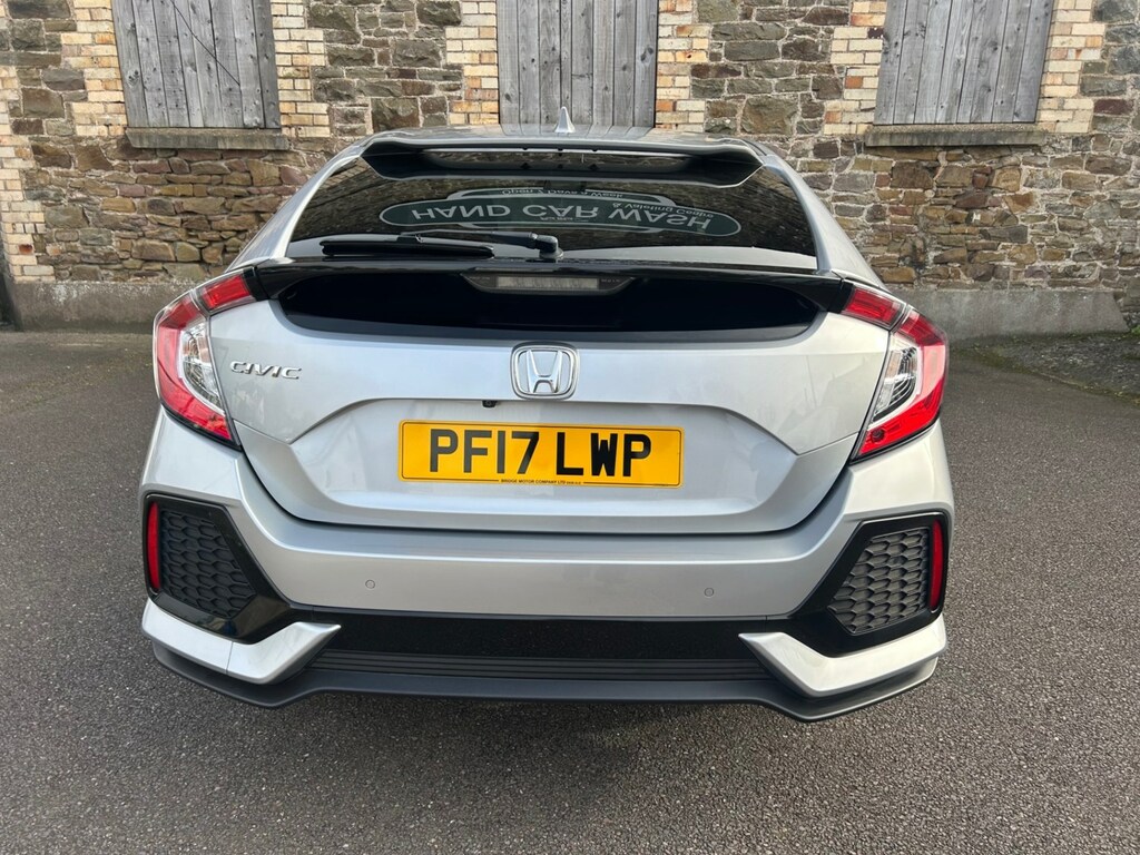 Honda Civic 1.0 Vtec Turbo Sr Silver #4