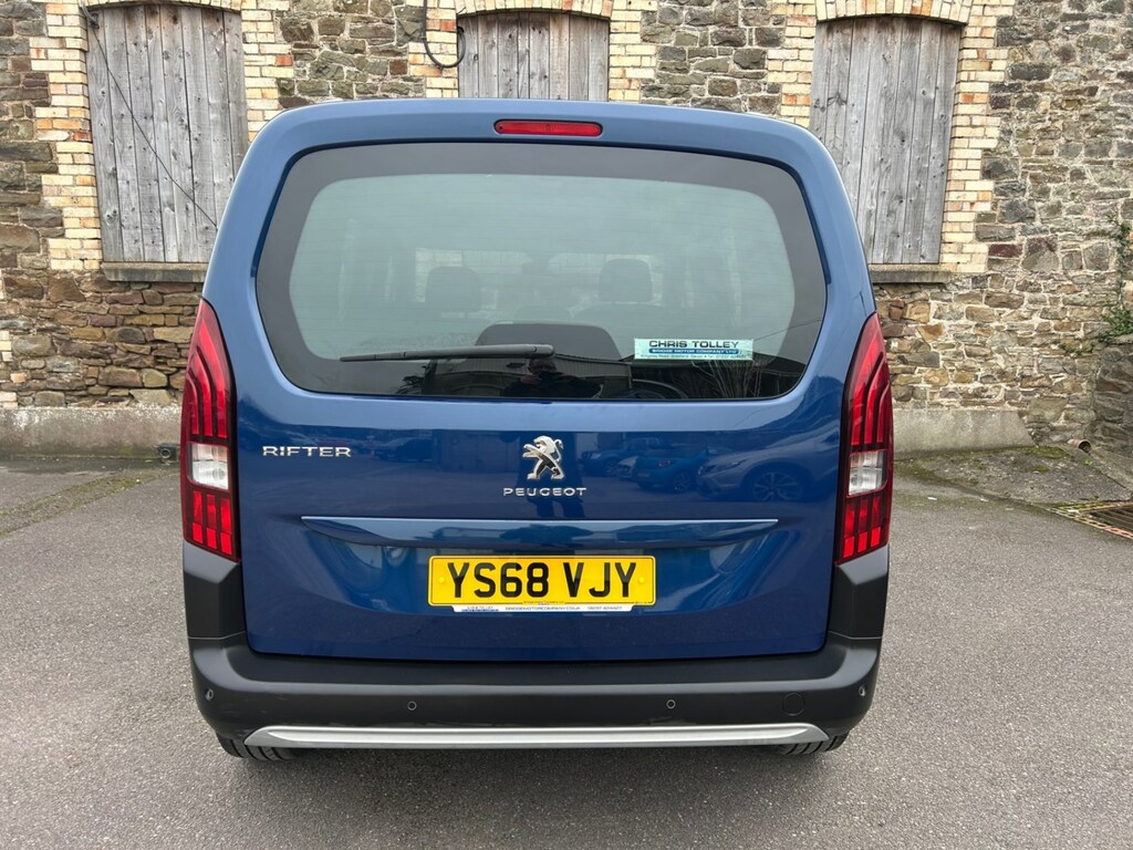 Peugeot Rifter 1.5 Bluehdi 100 Allure YS68VJY Blue #4
