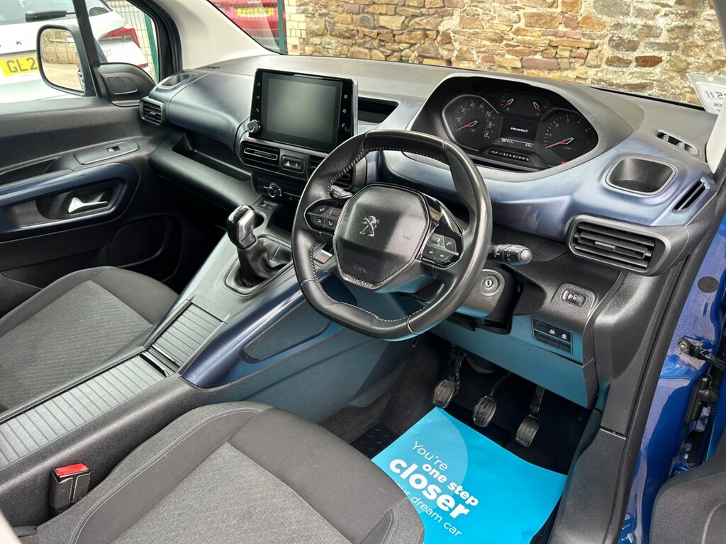 Peugeot Rifter 1.5 Bluehdi 100 Allure YS68VJY Blue #6