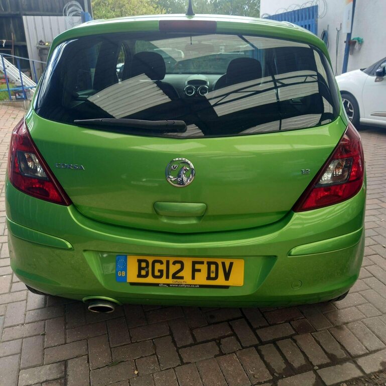 Vauxhall Corsa Hatchback 1.2 16V Sxi Euro 5 Ac 201212 BG12FDV Green #5