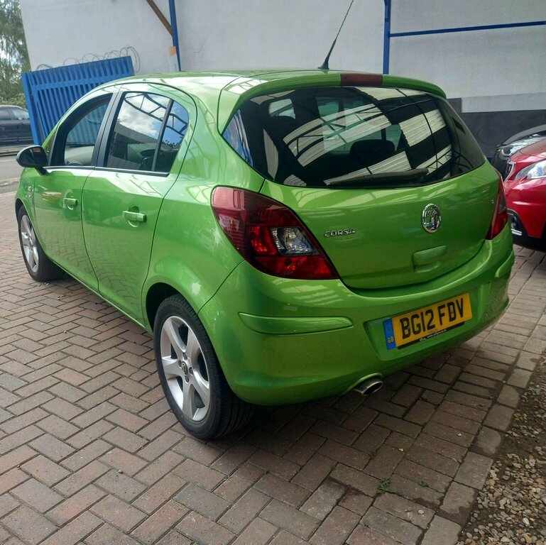 Vauxhall Corsa Hatchback 1.2 16V Sxi Euro 5 Ac 201212 BG12FDV Green #6