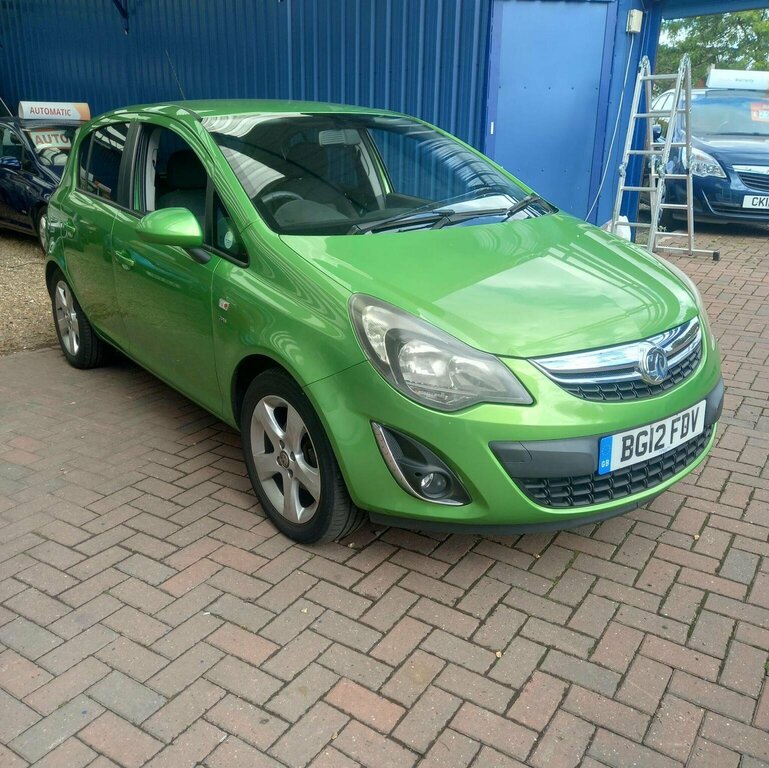 Vauxhall Corsa Hatchback 1.2 16V Sxi Euro 5 Ac 201212 Green