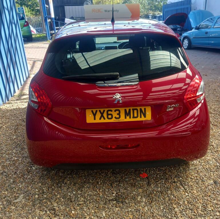Peugeot 208 Hatchback 1.4 E-hdi Active Egc Euro 5 Ss 2 Red #6