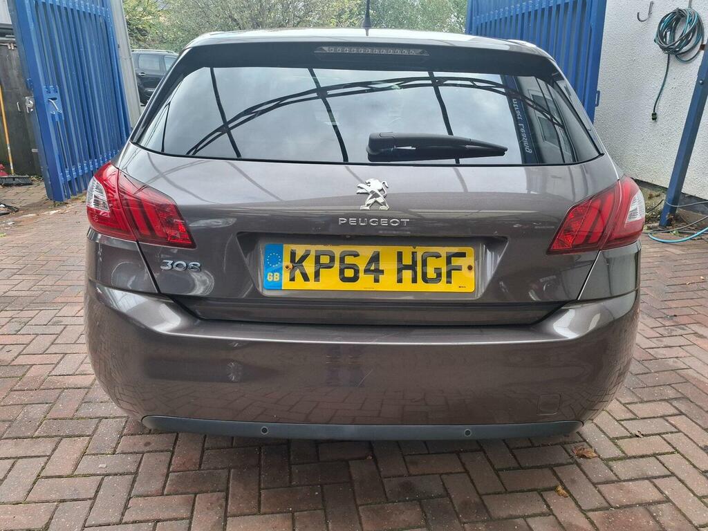 Peugeot 308 Hatchback 1.6 E-hdi Feline Euro 5 Ss 2014 KP64HGF Grey #5