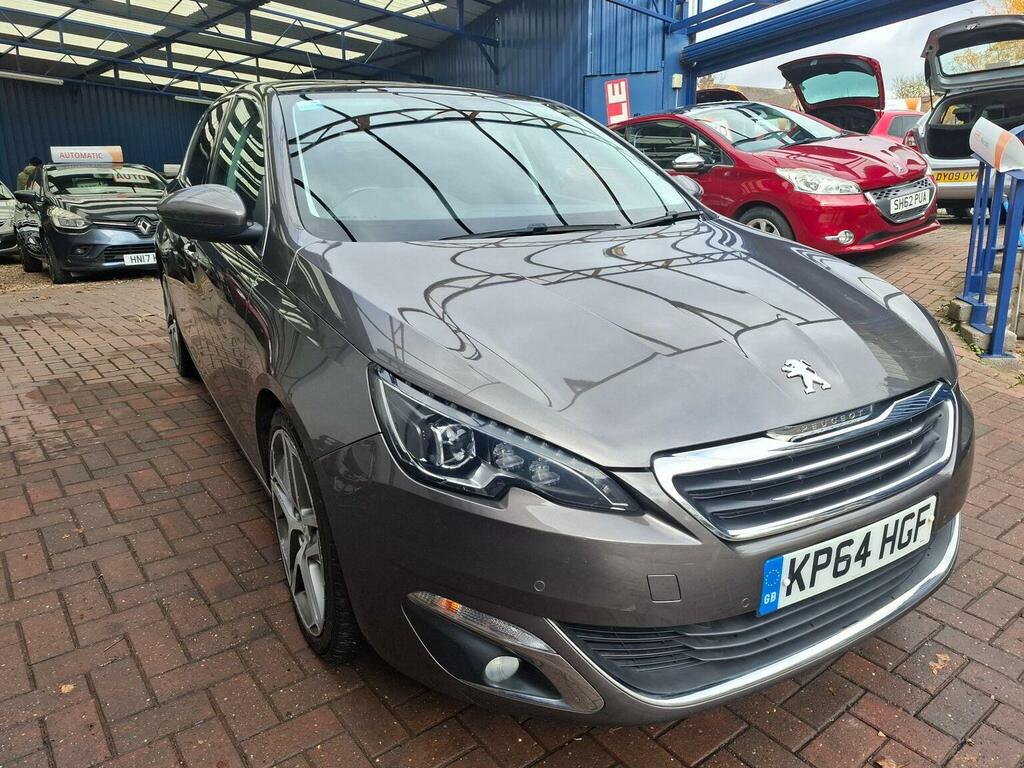 Peugeot 308 Hatchback 1.6 E-hdi Feline Euro 5 Ss 2014 Grey