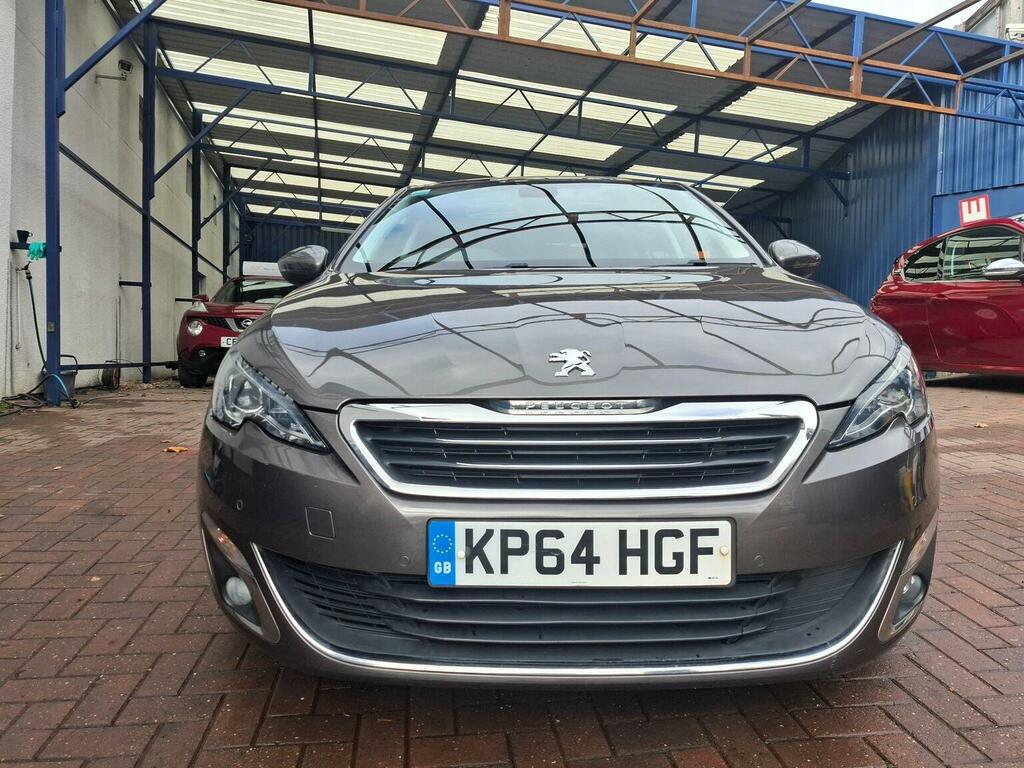 Peugeot 308 Hatchback 1.6 E-hdi Feline Euro 5 Ss 2014 KP64HGF Grey #3