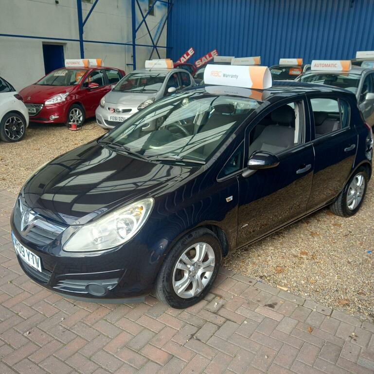 Vauxhall Corsa Hatchback 1.2I 16V Active 200909 WP09YTV Black #6