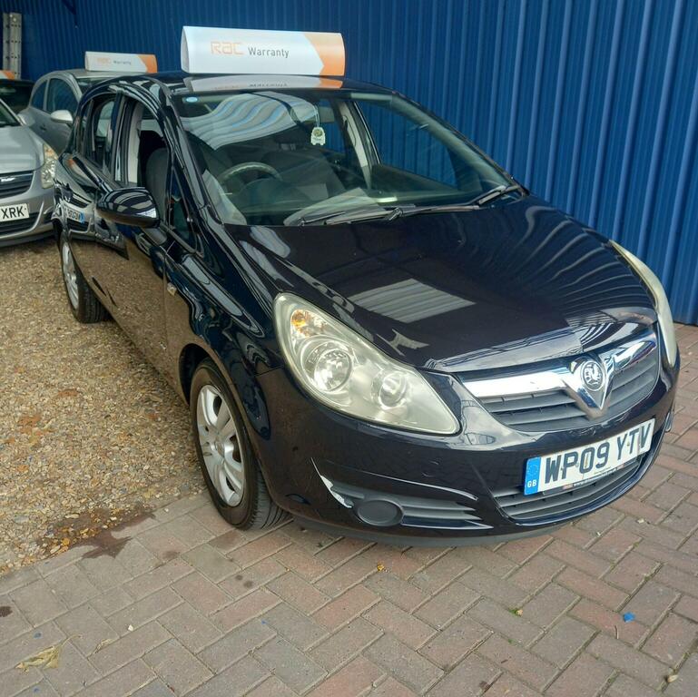 Vauxhall Corsa Hatchback 1.2I 16V Active 200909 WP09YTV Black #2