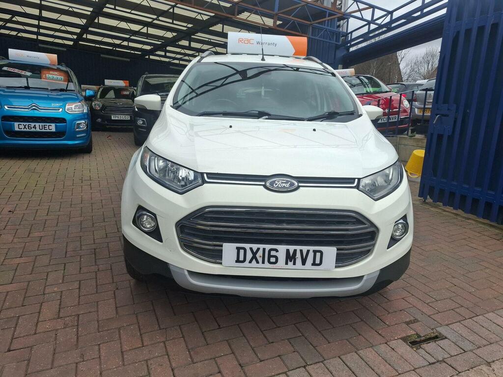 Ford Ecosport Suv 1.0T Ecoboost Titanium 2Wd Euro 5 Ss 2 DX16MVD White #3