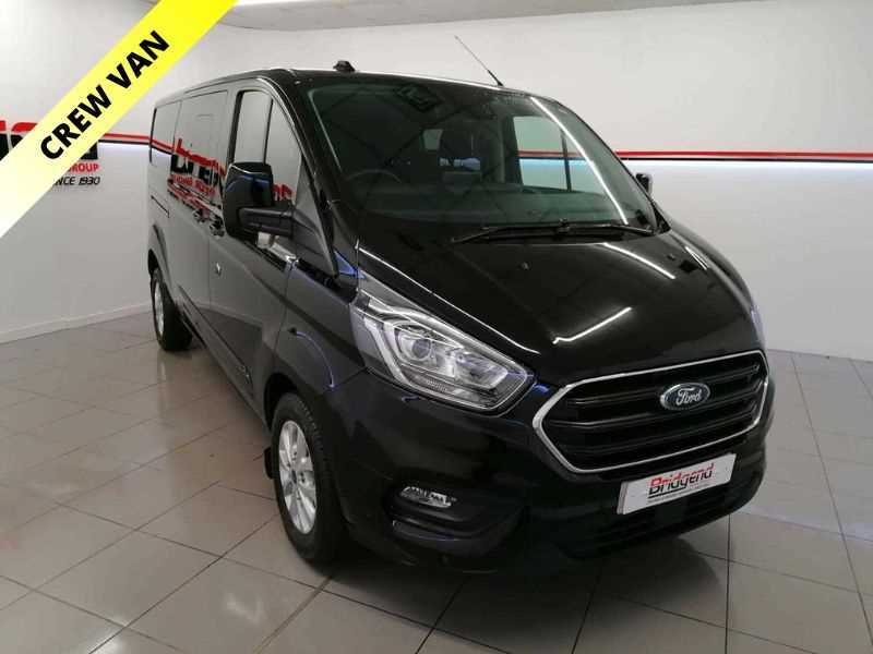 Ford Transit Custom 2.0 320 Ecoblue Limited Crew Van L WP72TCZ Black #2