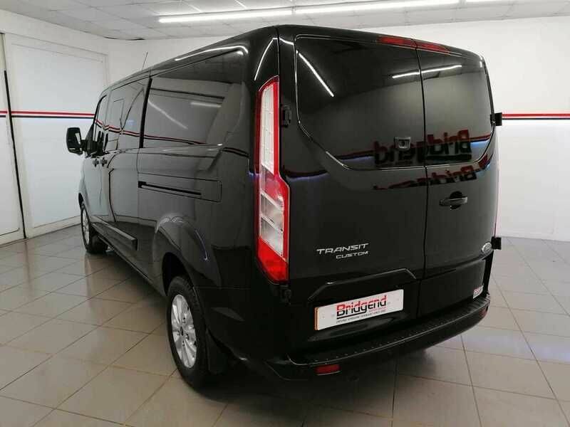 Ford Transit Custom 2.0 320 Ecoblue Limited Crew Van L WP72TCZ Black #4