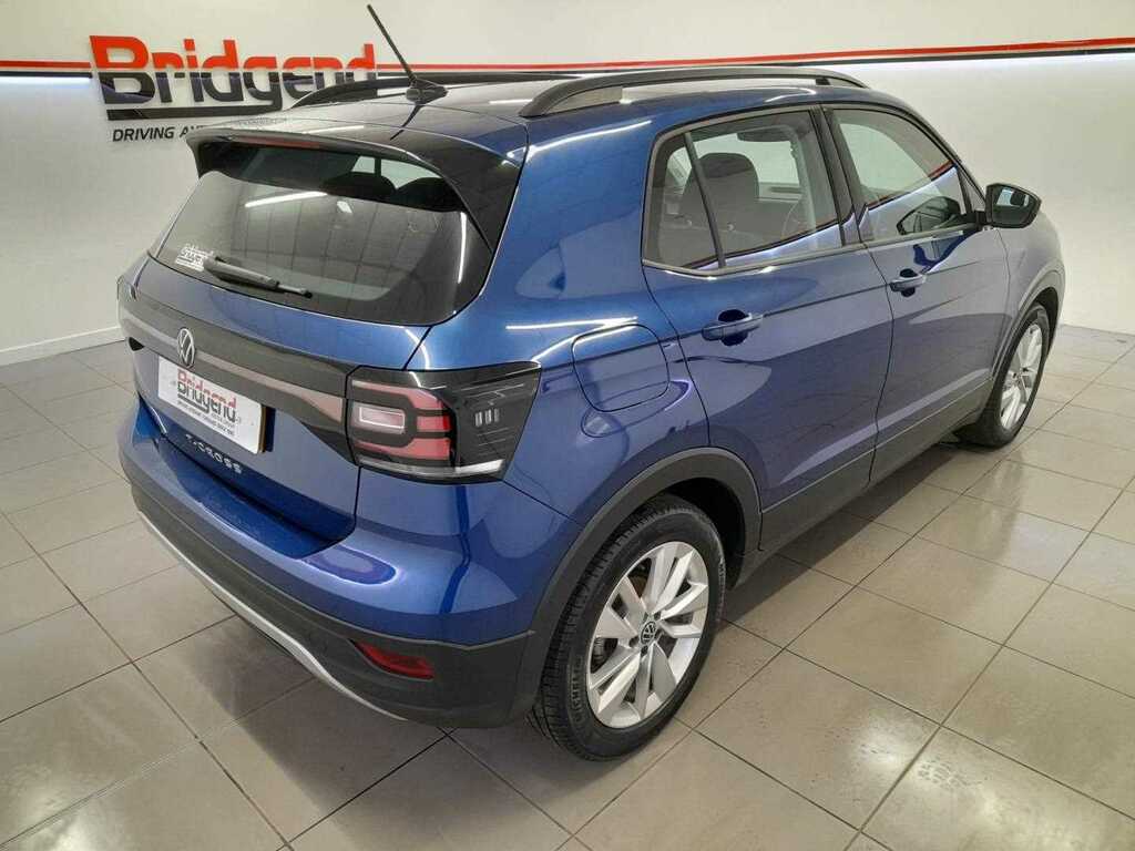 Volkswagen T-Cross 1.0 Tsi Se Suv WJ22OUV Blue #6