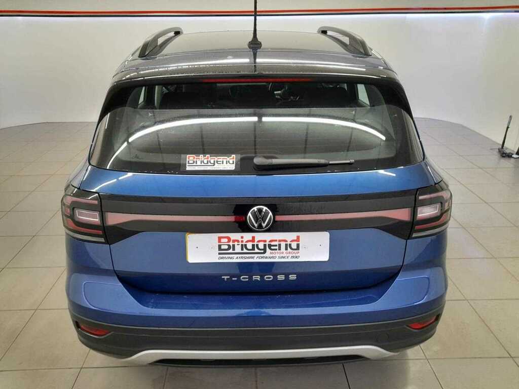 Volkswagen T-Cross 1.0 Tsi Se Suv WJ22OUV Blue #5