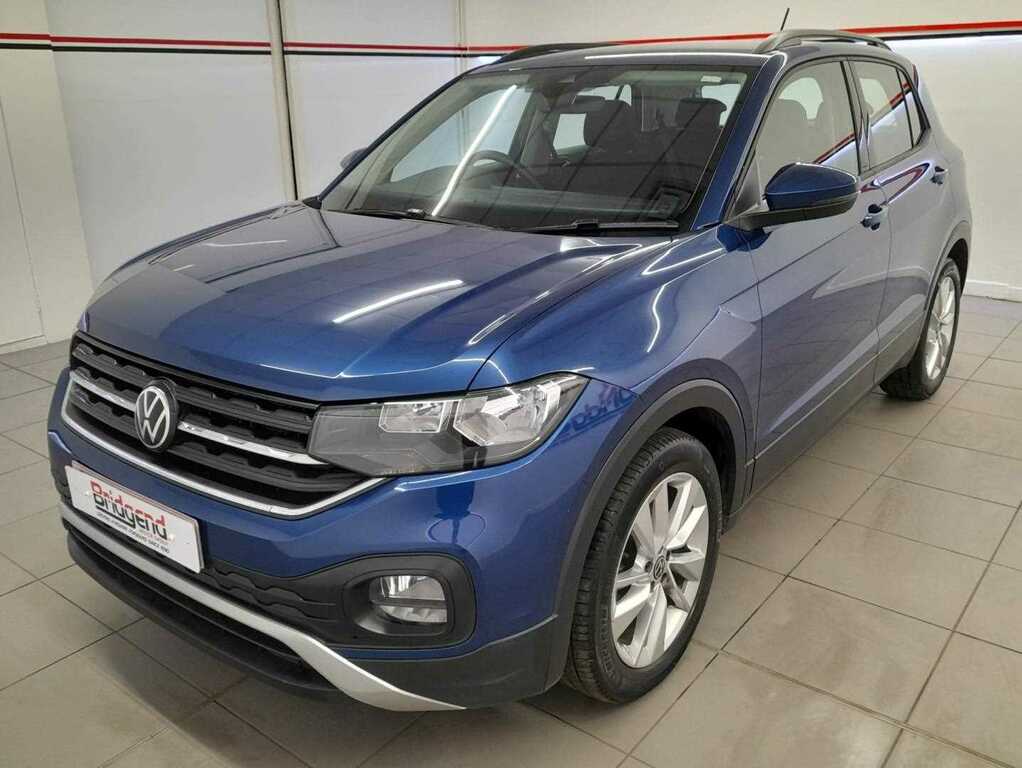 Volkswagen T-Cross 1.0 Tsi Se Suv WJ22OUV Blue #3