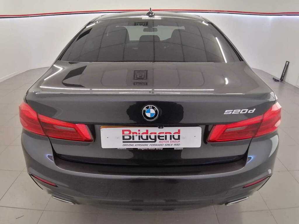 BMW 5 Series 2.0 520D M Sport Saloon YH69PXU Grey #5
