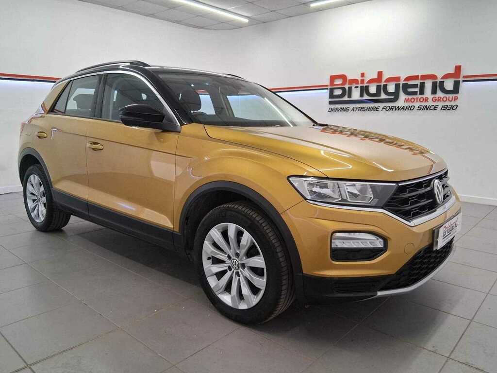 Volkswagen T-Roc 1.0 Tsi Gpf Se Suv RA19RWE Yellow #2