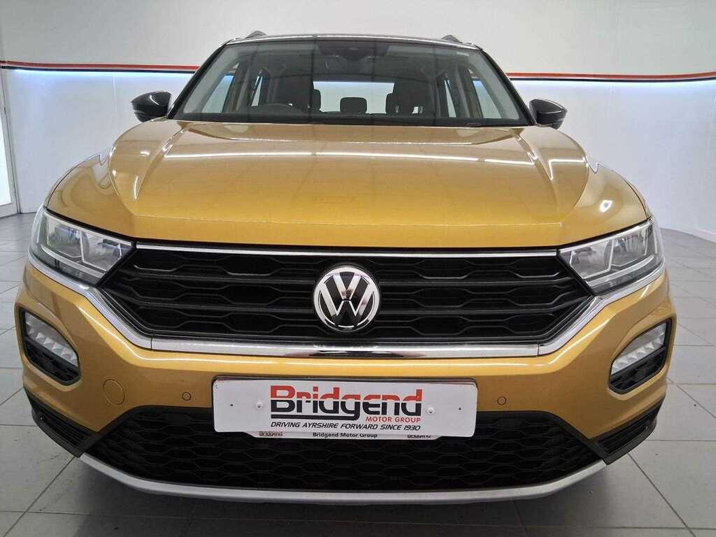 Volkswagen T-Roc 1.0 Tsi Gpf Se Suv Yellow