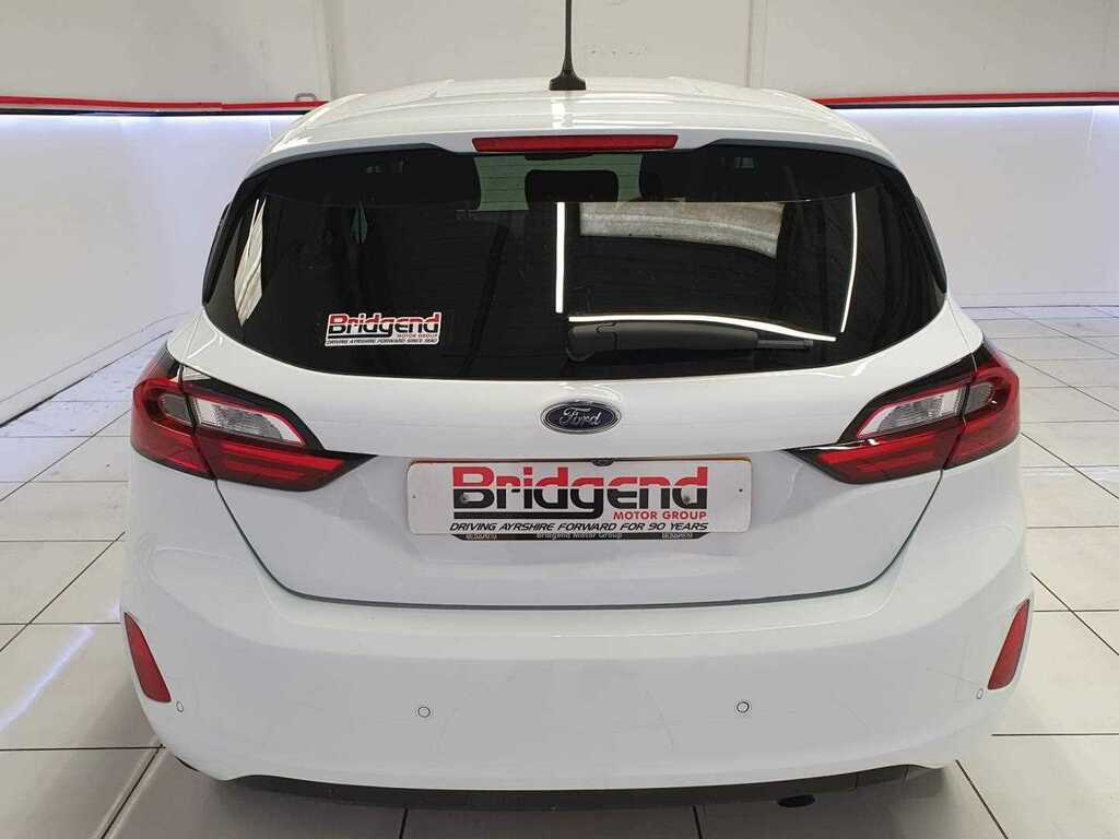 Ford Fiesta 1.0T Ecoboost Mhev Titanium Vignale Hatchback SG22NLL White #5