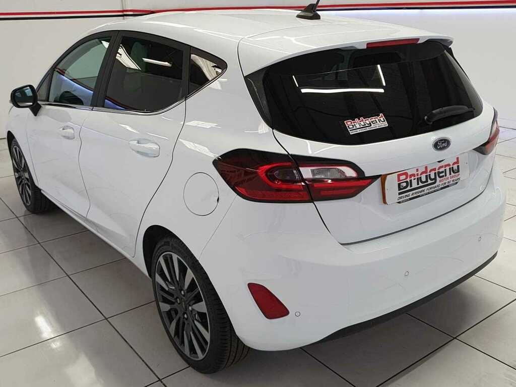 Ford Fiesta 1.0T Ecoboost Mhev Titanium Vignale Hatchback SG22NLL White #4