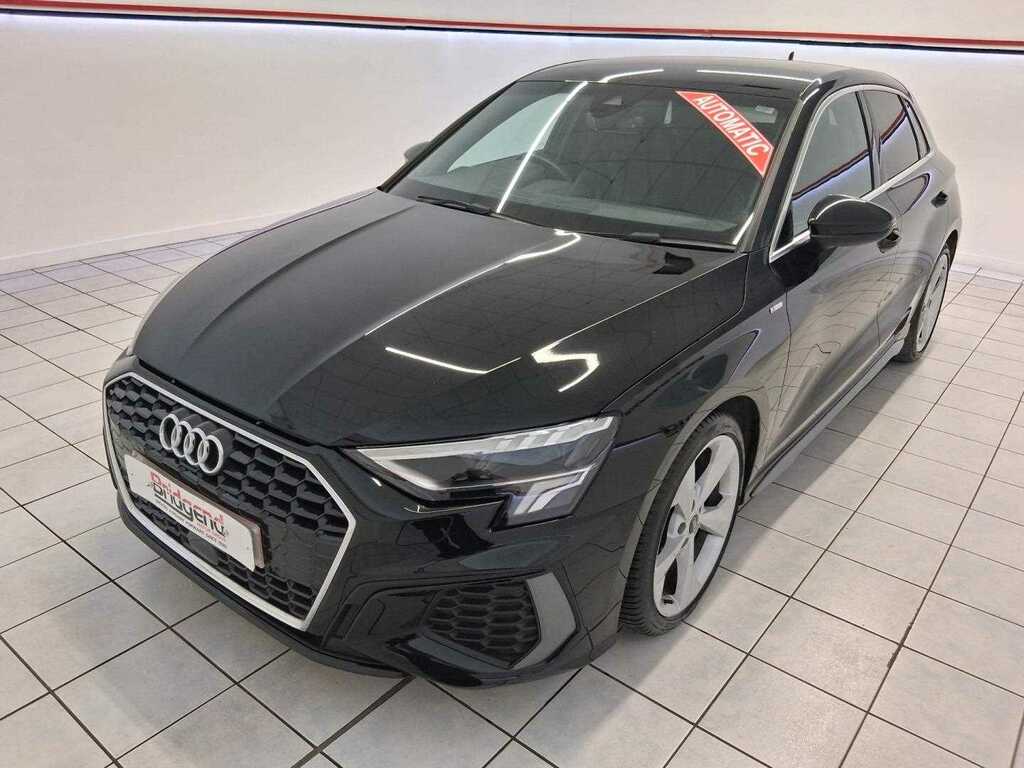 Audi A3 1.5 Tfsi 35 S Line Sportback LR21YRD Black #3