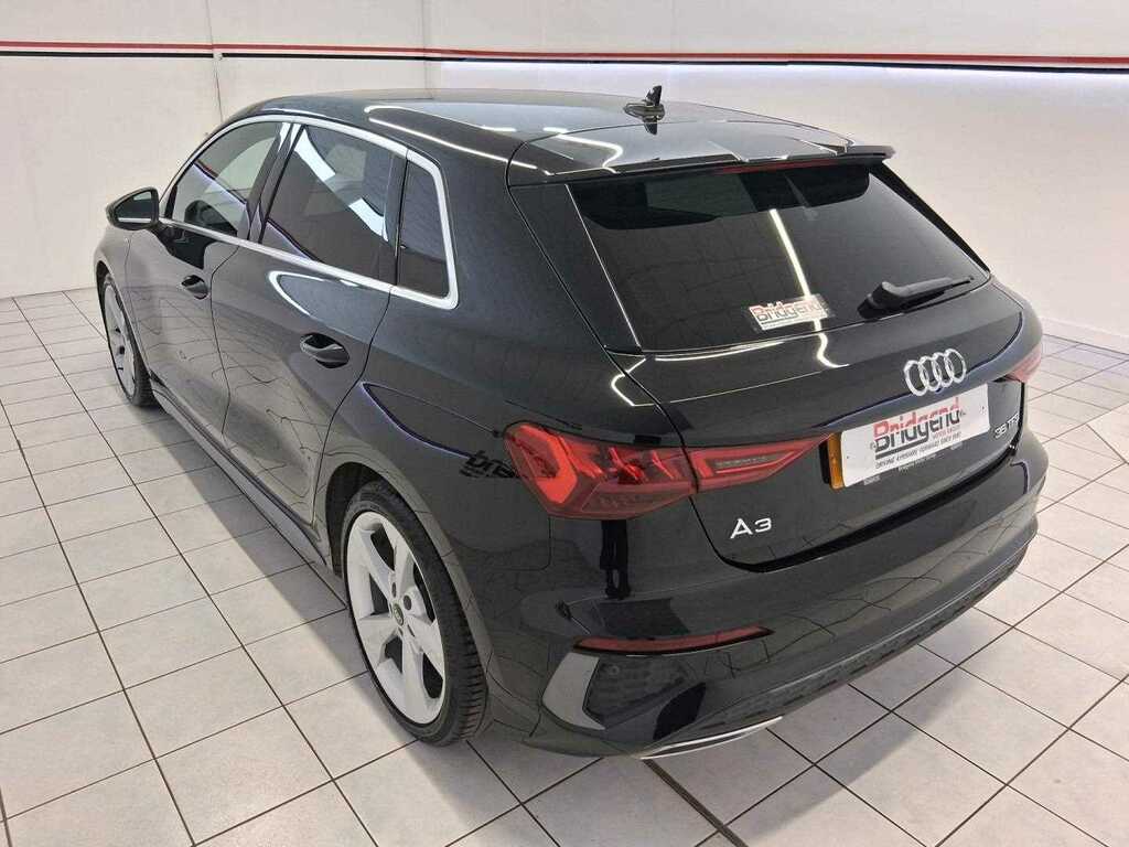Audi A3 1.5 Tfsi 35 S Line Sportback LR21YRD Black #4