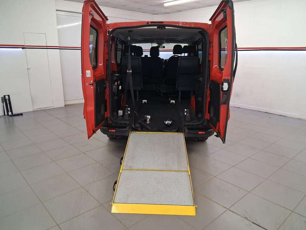 Renault Trafic 1.6 Dci 27 Sport Nav Wav Double Cab Red #6