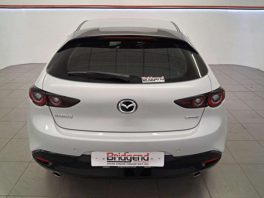 Mazda 3 2.5 E-skyactiv-g Mhev Centre-line Hatchback LP74SSX White #5