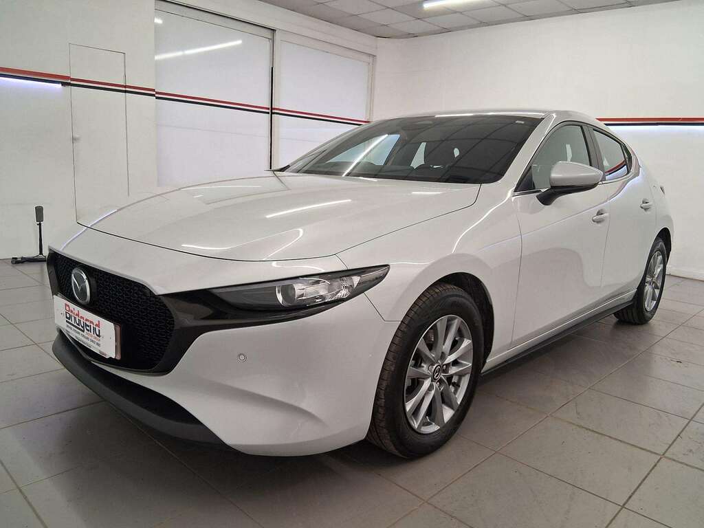 Mazda 3 2.5 E-skyactiv-g Mhev Centre-line Hatchback LP74SSX White #3