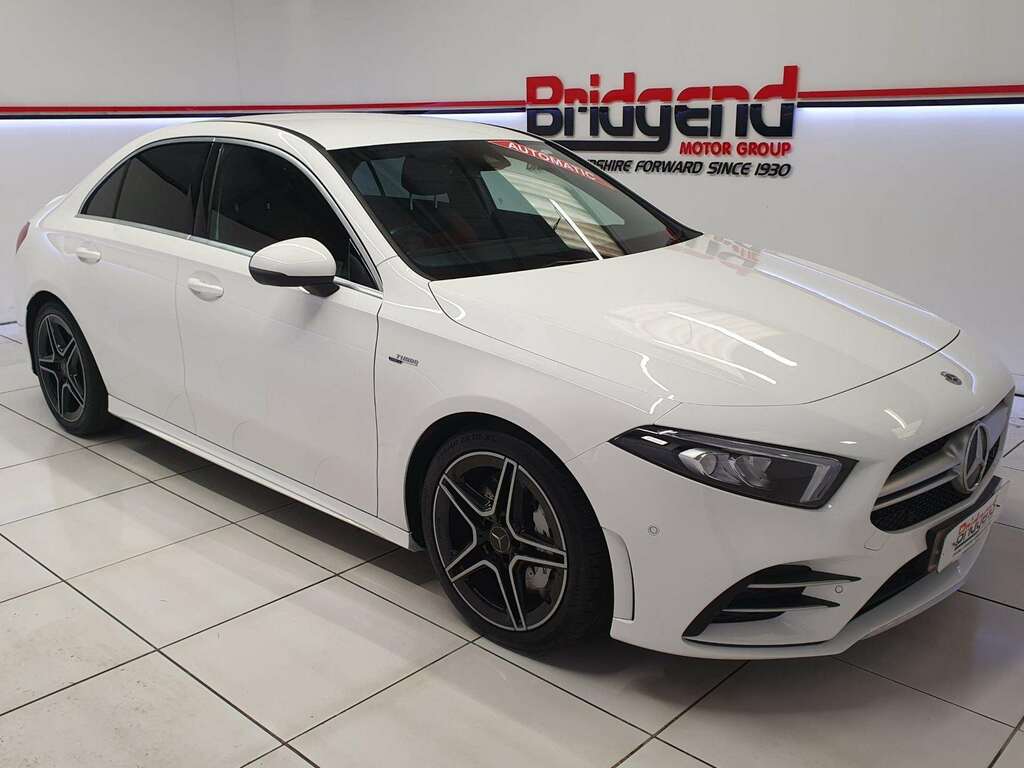 Mercedes-Benz A Class 2.0 A35 Amg Executive Saloon SW69RYG White #2