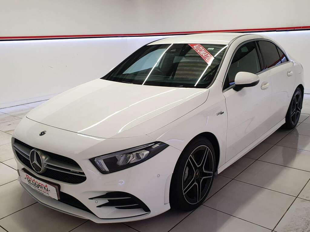 Mercedes-Benz A Class 2.0 A35 Amg Executive Saloon SW69RYG White #3