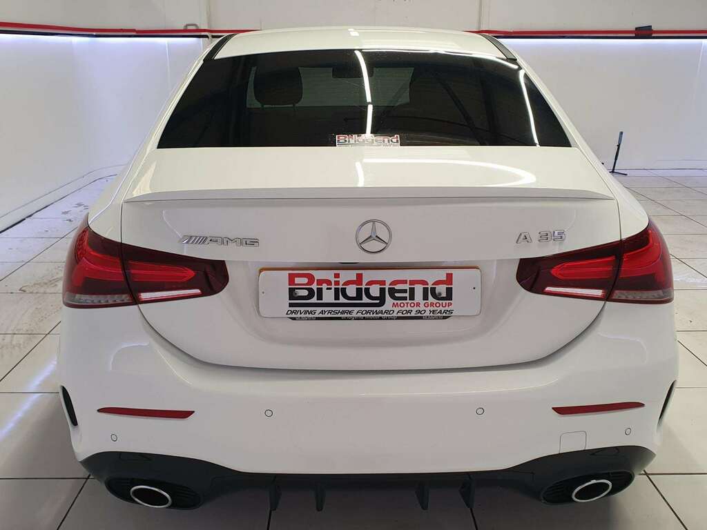 Mercedes-Benz A Class 2.0 A35 Amg Executive Saloon SW69RYG White #5