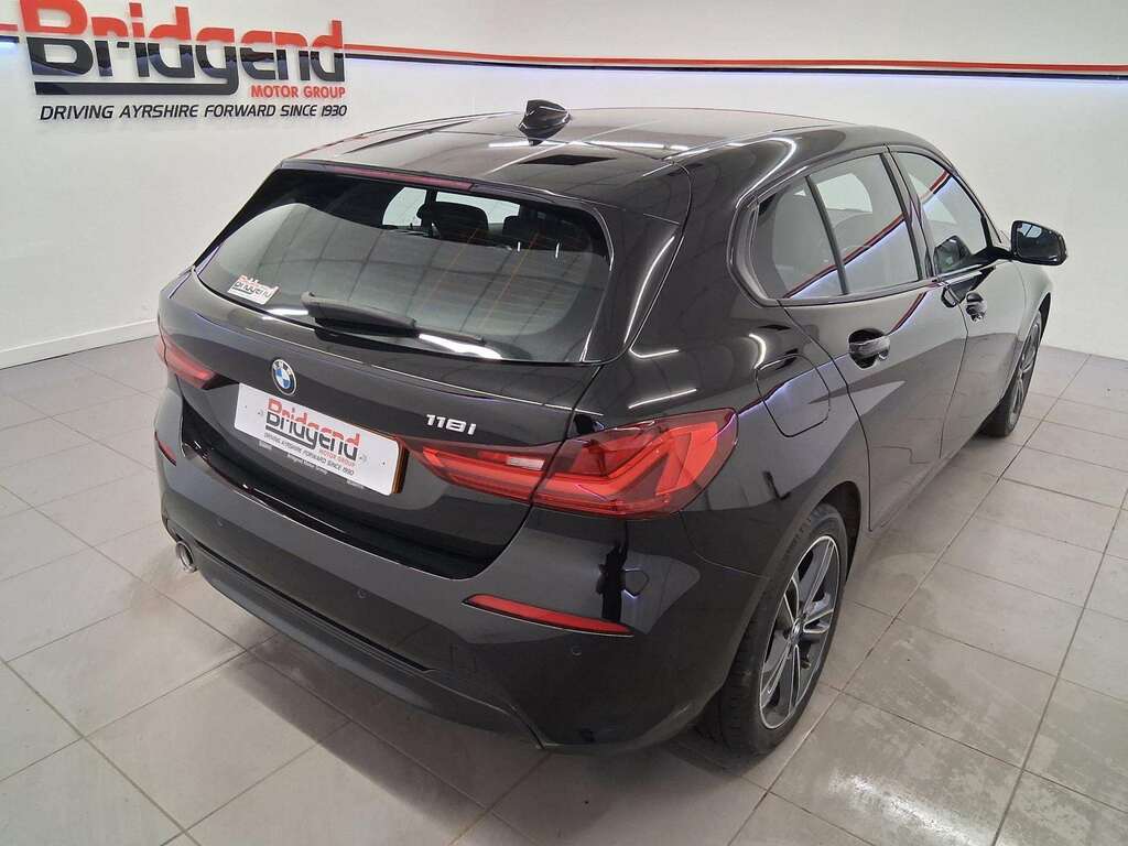 BMW 1 Series 1.5 118I Sport Lcp Hatchback PF21WLZ Black #6