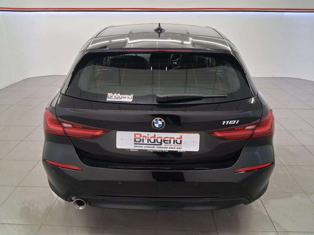 BMW 1 Series 1.5 118I Sport Lcp Hatchback PF21WLZ Black #5